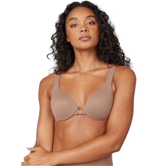 Spanx Bra-llelujah! Lightly Lined Full Coverage Bra Size 38C Nude Underwired - Picture 10 of 10